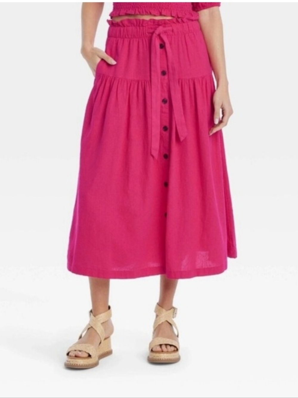 Universal Thread Maxi Skirt S Pink